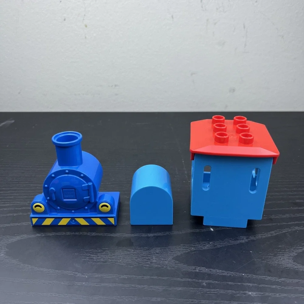 LEGO DUPLO Dark Azure Train Cab Roof & Front Engine Cover 10810 Replacement